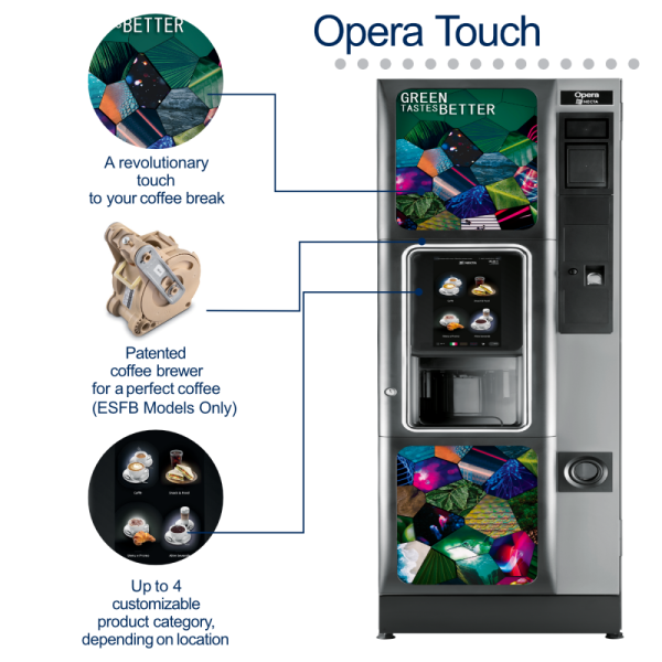 Necta OPERA Hot Drink Vending Machine